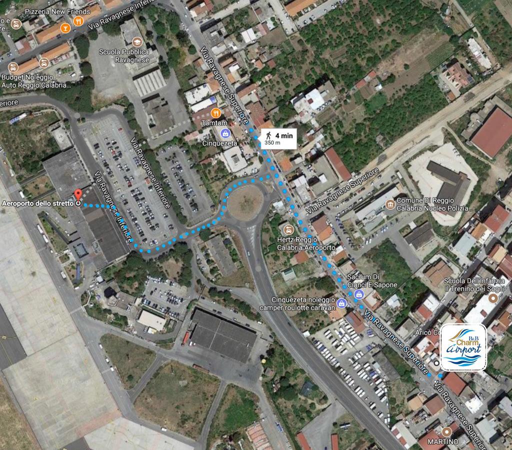 Charm Airport Bed and Breakfast Reggio di Calabria Exteriör bild